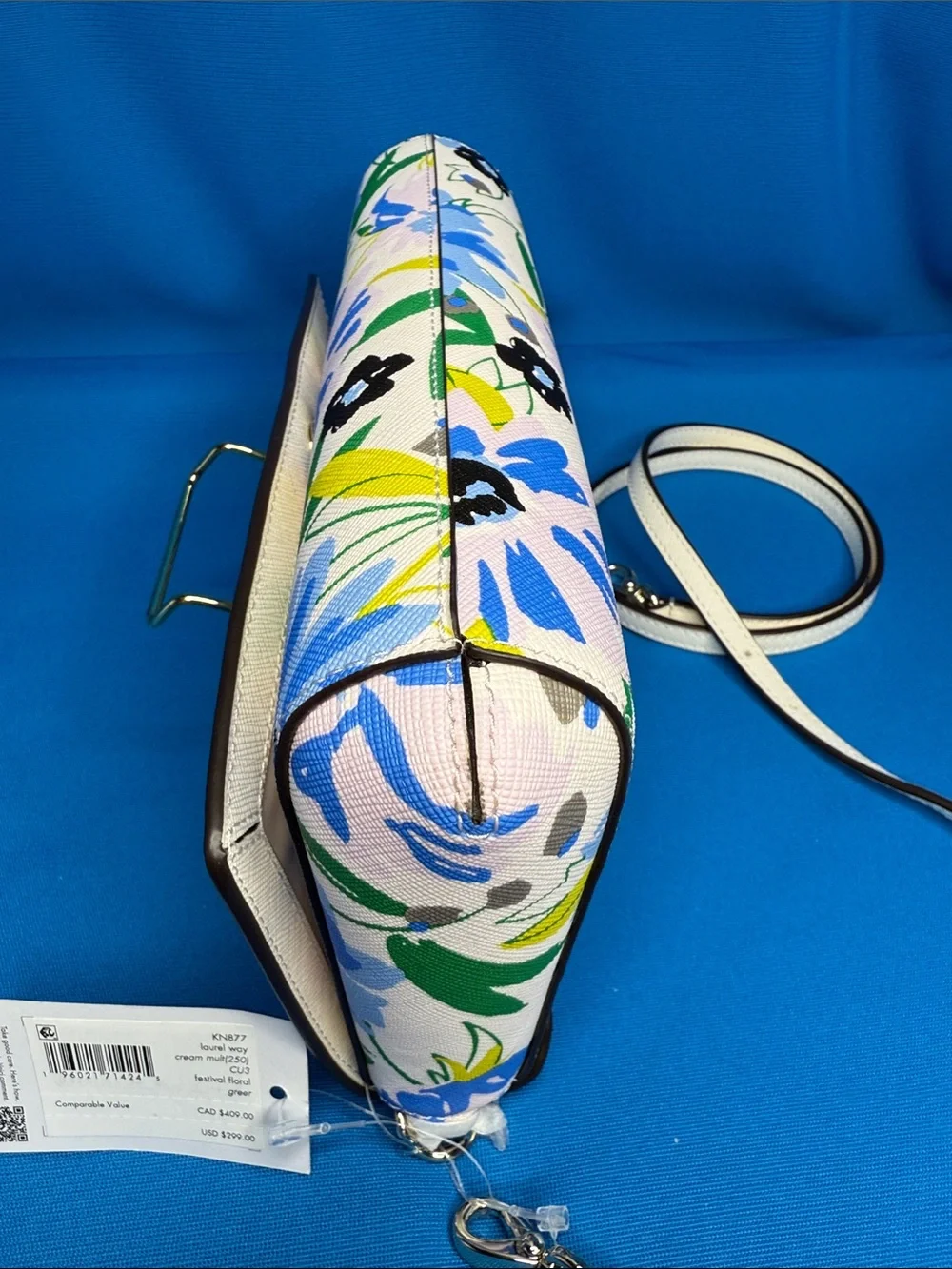 NWT $299 KATE SPADE NEW YORK MADISON FLORAL FESTIVAL WILLOW LAUREL WAY CROSSBODY